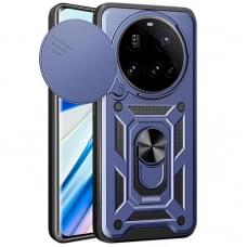 Чохол Ummi Camshield Serge Ring для Xiaomi 15 Ultra Синій