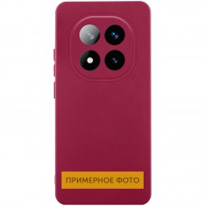 Чохол Silicone Cover Lakshmi Full Camera (AA) для Xiaomi Redmi A5 / Poco C71 Бордовий / Marsala