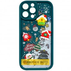 Чохол TPU Christmas Toys для Xiaomi Redmi Note 12 4G Green