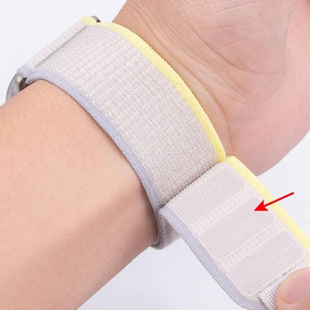 Ремінець Hoco WA14 Original series Apple watch (38/40/41mm) Yellow with White