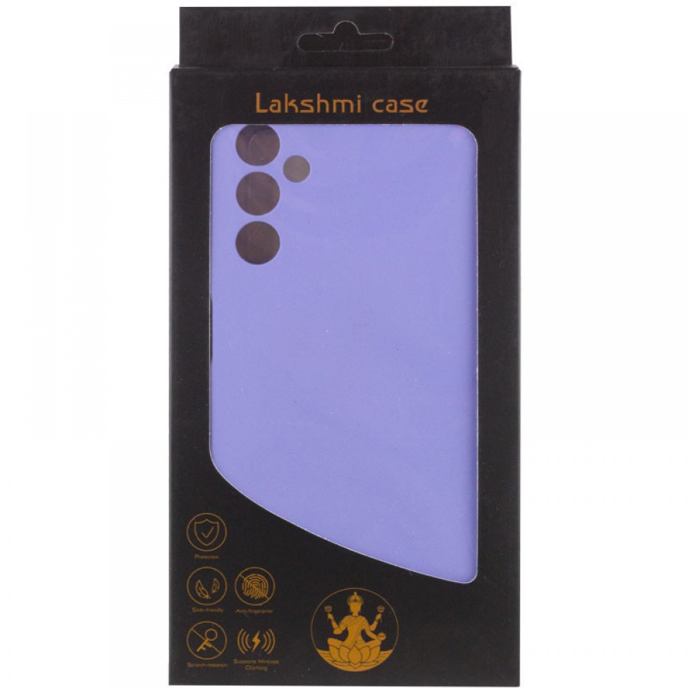 Чохол Silicone Cover Lakshmi Full Camera (AAA) with Logo для Samsung Galaxy S25+ Бузковий / Dasheen