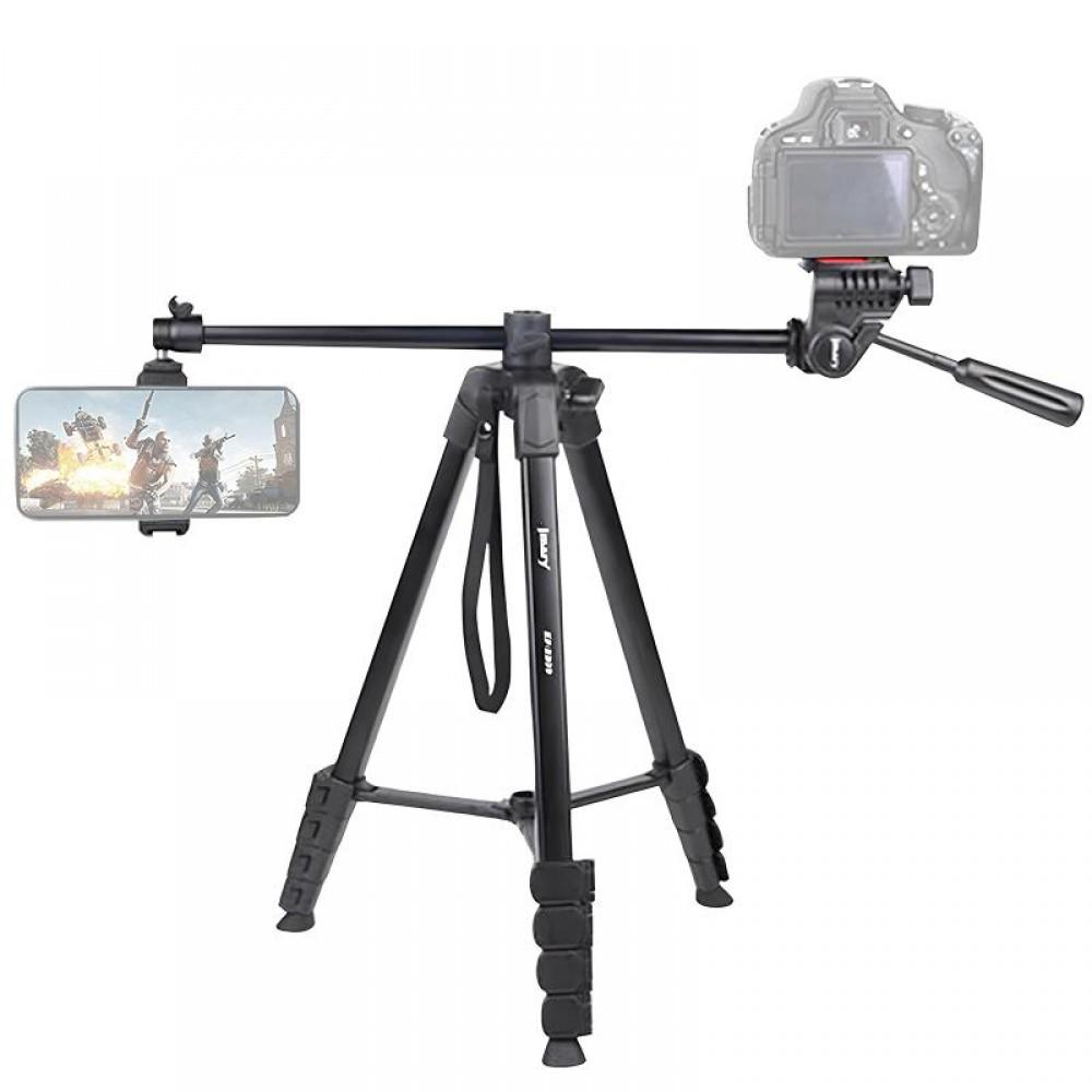 Штатив Jmary KP-2209 для зйомки 41-173см 3in1 + чохол Black Штатив Jmary KP-2209 для зйомки 41-173см 3in1 + чохол Black