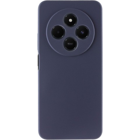 Чохол Silicone Cover Lakshmi Full Camera (AAA) для Xiaomi Redmi 14C / Poco C75 Темно-синій / Midnight blue