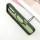 TPU+PC чохол Metal Buttons with MagSafe Colorful HQ Ring для Apple iPhone 16 Pro (6.3") Green