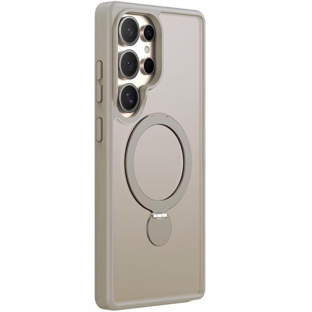 Чохол Ummi Colorful with MagSafe HQ Ring для Samsung Galaxy S25 Ultra Light Grey