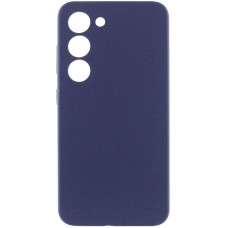 Чохол Silicone Cover Lakshmi Full Camera (AAA) для Samsung Galaxy S22 Темно-синій / Midnight blue