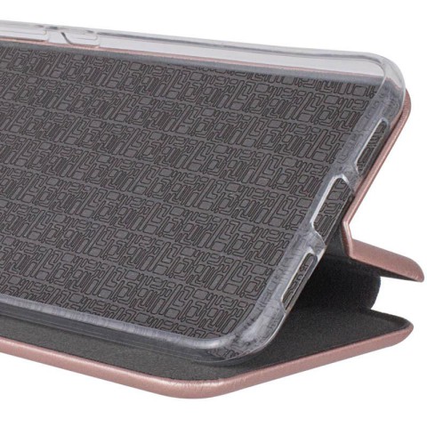 Шкіряний чохол-книжка Classy для Motorola Edge 60 / 60 Fusion Rose Gold