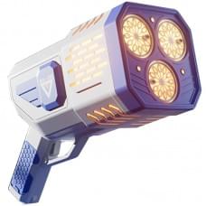 Пістолет з мильними бульбашками SHT 333-16 на 36 отворів + 2xbottle 150ml Blue