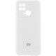 Чохол Silicone Cover Lakshmi Full Camera (AAA) with Logo для Xiaomi Redmi 10C Білий / White