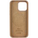 Чохол Silicone Case Full Protective (AA) V2 with MagSafe для Apple iPhone 12 Pro Max (6.7") Бежевий / Desert Gold