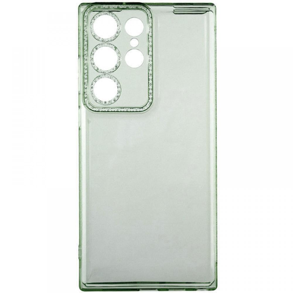 Чохол TPU Starfall Clear для Samsung Galaxy S23 Ultra Зелений