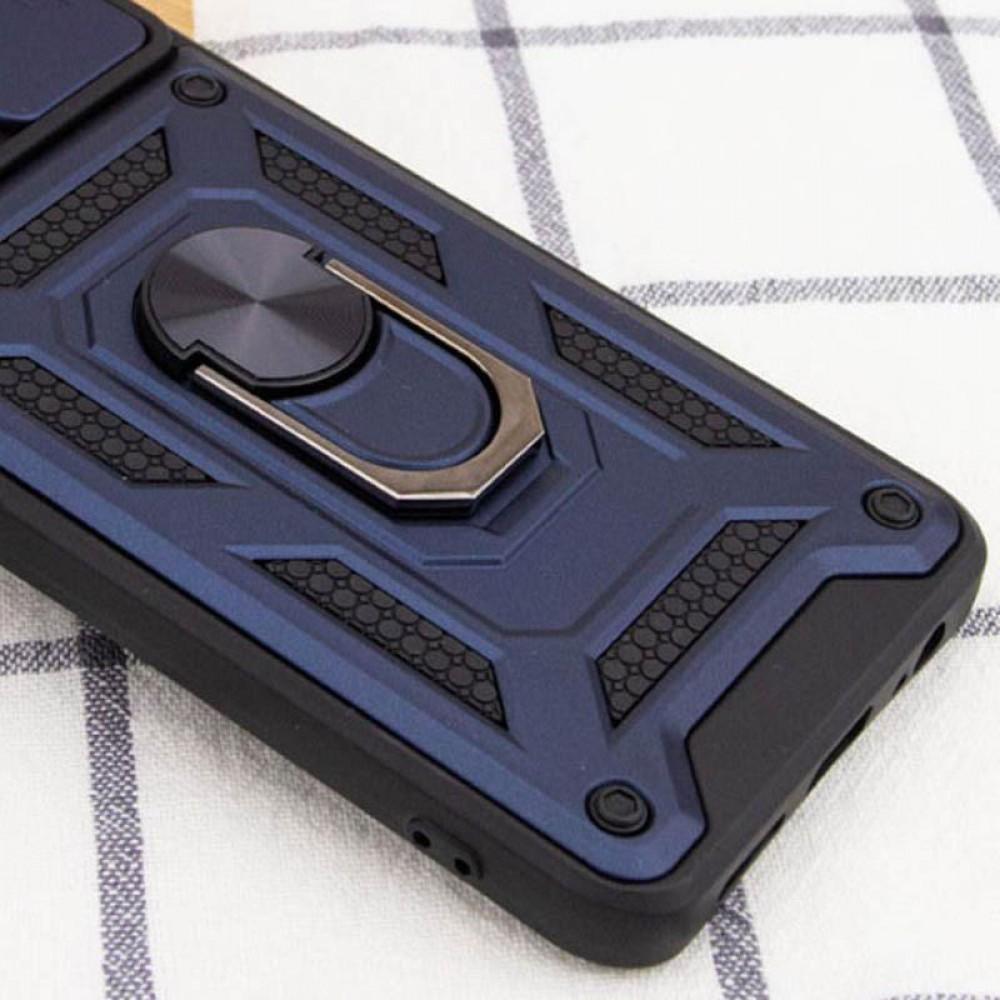 Чохол Ummi Camshield Serge Ring для Xiaomi Redmi Note 13 Pro 4G / 14s / Poco M6 Pro 4G Синій