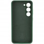 Чохол Silicone Cover Lakshmi Full Camera (AAA) для Samsung Galaxy S21 FE Зелений / Cyprus Green