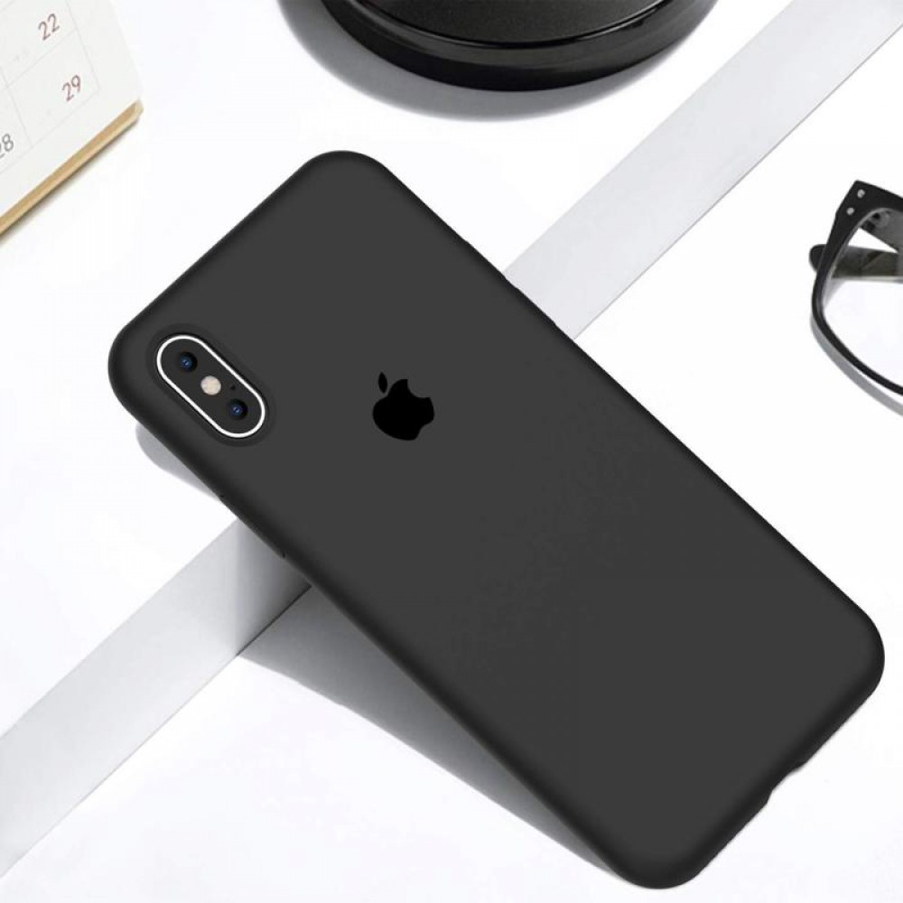 Чохол Silicone Case Full Protective (AA) для Apple iPhone XR (6.1") Чорний / Black