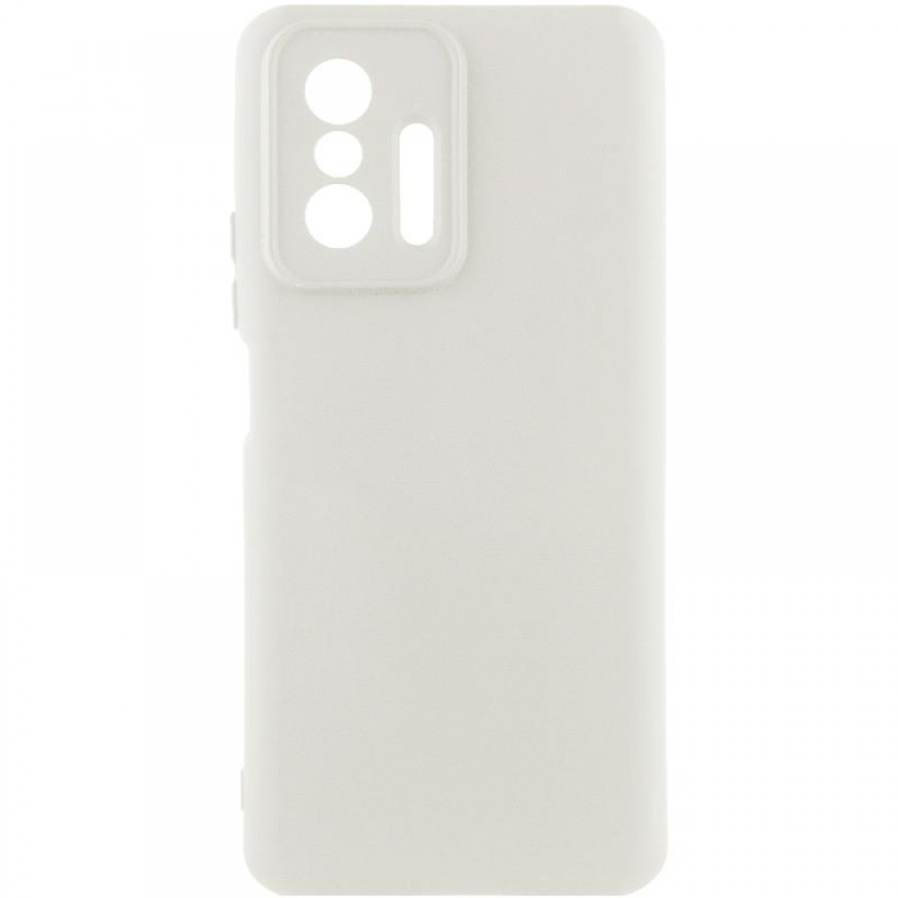 Чохол Silicone Cover Ummi Lakshmi Full Camera (AA) для Xiaomi 11T / 11T Pro Білий / White