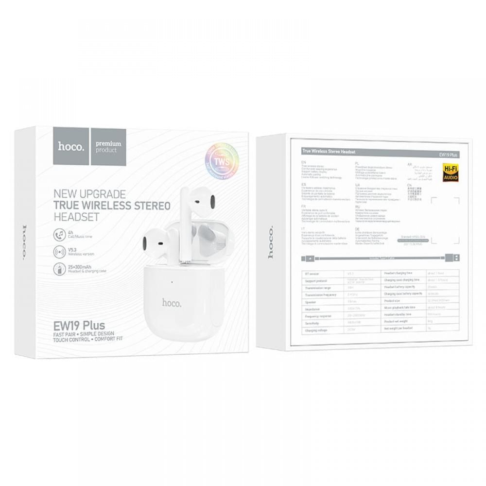 Беспроводные TWS наушники Hoco EW19 Plus