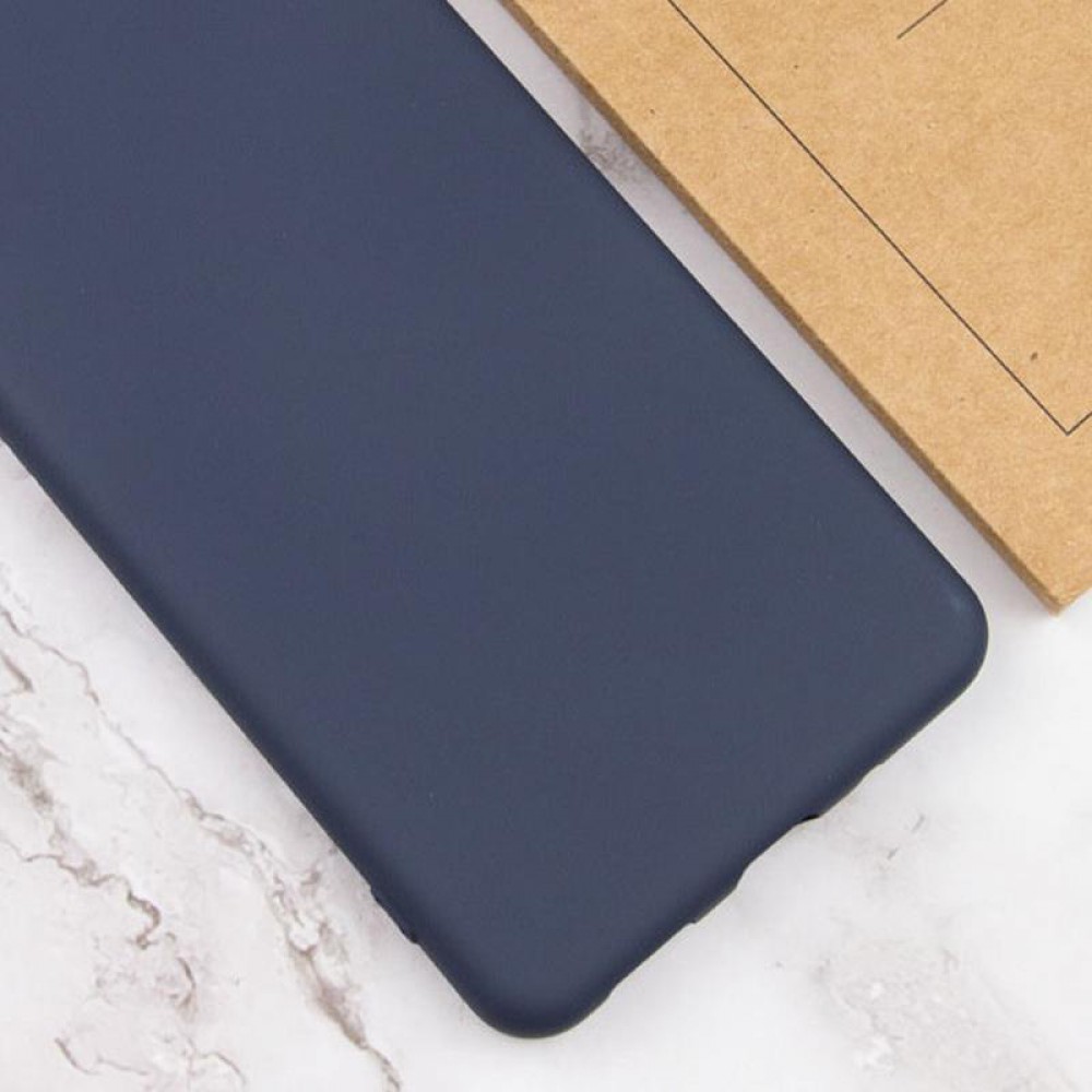 Чохол TPU GETMAN Liquid Silk Full Camera для Samsung Galaxy S23+ Синій / Midnight Blue
