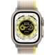 Ремінець Hoco WA14 Original series Apple watch (38/40/41mm) Yellow with White