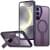 Чохол TPU Breeze with MagSafe stand для Samsung Galaxy S25+ / S24+ Purple