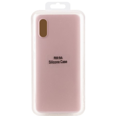 Чохол Silicone Cover Lakshmi (AA) для Xiaomi Redmi 9A Рожевий / Pink Sand