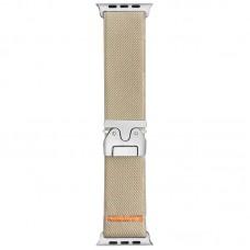 Ремінець Nylon New Design для Apple Watch 38/40/41/42mm Sand