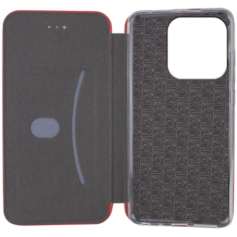 Шкіряний чохол-книжка Classy для Xiaomi Redmi 12C Червоний