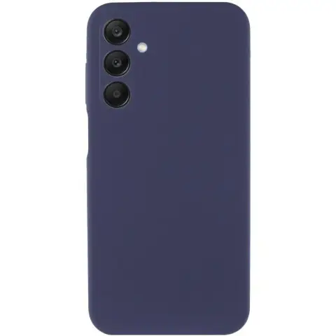 Чохол TPU GETMAN Liquid Silk Full Camera для Samsung Galaxy A37 5G Синій / Midnight Blue