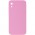 Silicone Case Square Full Camera Protective (AA) NOLOGO для Apple iPhone XR (6.1") Рожевий / Light pink