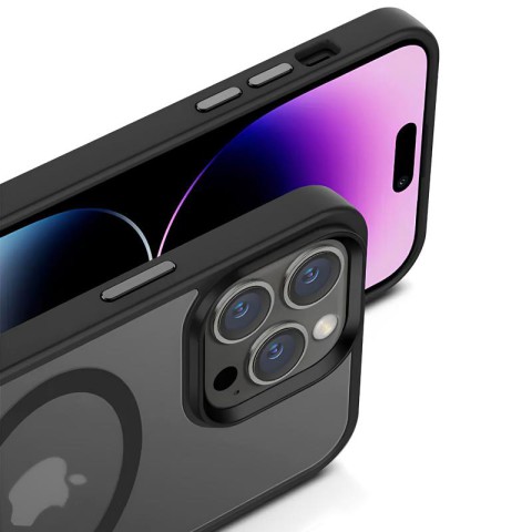 Чохол Ummi Colorful with MagSafe для Apple iPhone 16 Pro Max (6.9") Чорний / Black