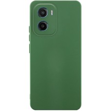 Чохол Silicone Cover Ummi Lakshmi Full Camera (AA) для Motorola Moto G06 Зелений / Dark green