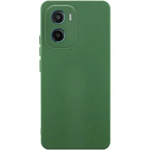 Чохол Silicone Cover Ummi Lakshmi Full Camera (AA) для Motorola Moto G06 Зелений / Dark green