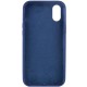 Чохол Silicone Case Full Protective (AA) NO LOGO для Apple iPhone XR (6.1") Синій / Deep navy