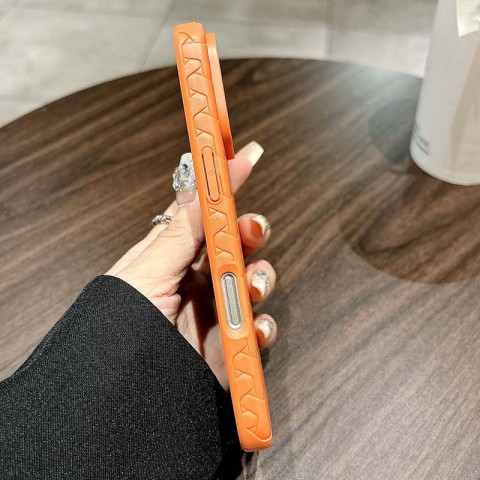 Чохол TPU Weaving для Apple iPhone 16 Pro (6.3") Orange