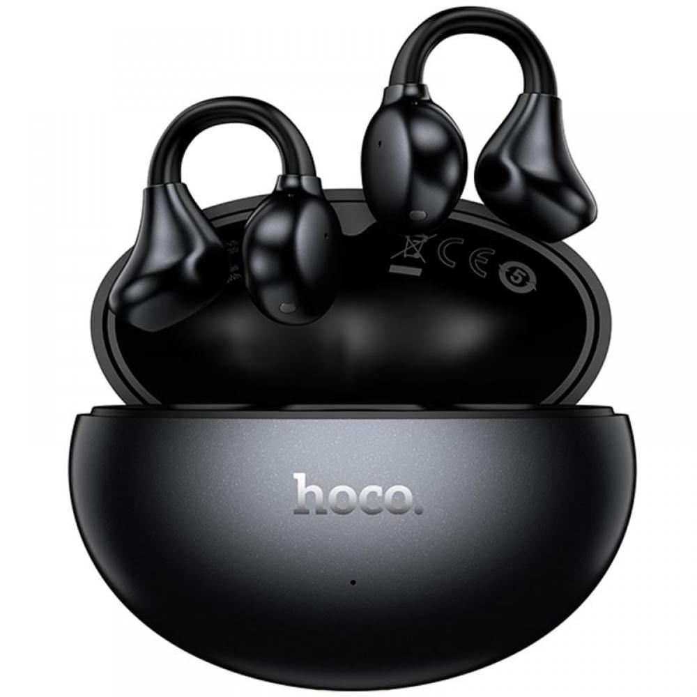 Бездротові TWS навушники Hoco EA8 Warm clip-on (App) Metal gray