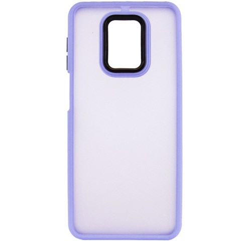 Чохол TPU+PC Lyon Frosted для Xiaomi Redmi Note 9s / Note 9 Pro / Note 9 Pro Max Purple