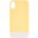Чохол TPU+PC Bichromatic для Apple iPhone X / XS (5.8") Creamy-yellow / White
