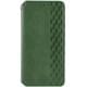 Шкіряний чохол-книжка GETMAN Cubic (PU) для Samsung Galaxy A37 5G Зелений