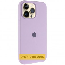 Чохол Silicone Case (AA) Logo with MagSafe для Apple iPhone 17 Pro Max (6.9") Бузковий / Lilac