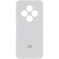 Чохол Silicone Cover Lakshmi Full Camera (AA) with logo для Xiaomi Redmi 14C / Poco C75 Білий / White