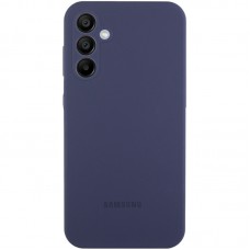 Чохол Silicone Cover Lakshmi Full Camera (AAA) with Logo для Samsung Galaxy S25+ Темно-синій / Midnight blue