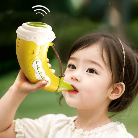 Музична інтерактивна іграшка Ummi ME-211 Animal Rallying Cry Yellow