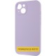 Чохол Silicone Case Full Protective (AA) NO LOGO для Apple iPhone 16 (6.1") Бузковий / Lilac
