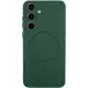 Чохол Silicone Cover Lakshmi Full Camera (AA) with MagFit для Samsung Galaxy S26 Зелений / Dark green