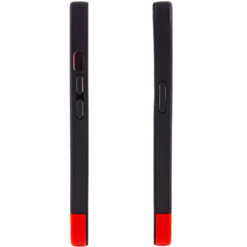 Чохол TPU+PC Bichromatic для Apple iPhone X / XS (5.8") Black / Red