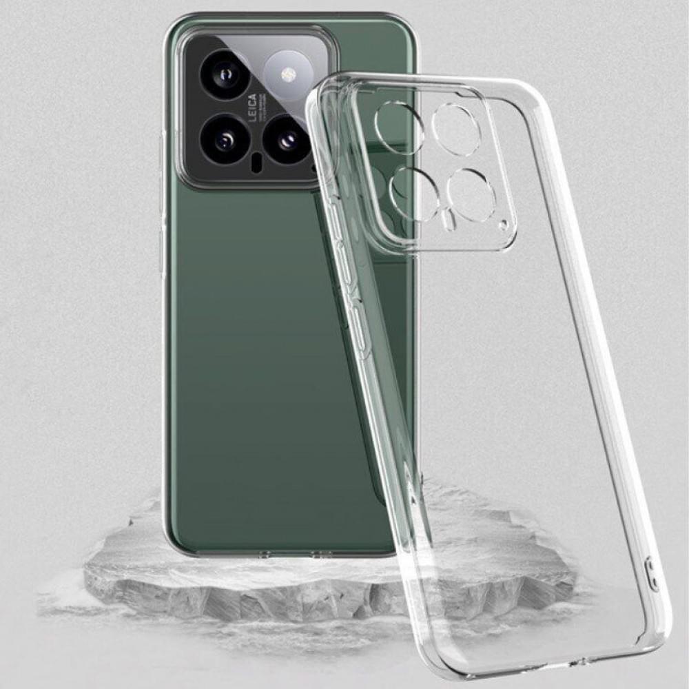 TPU чохол Epic Transparent 1,5mm Full Camera для Xiaomi 14 Pro Безбарвний (прозорий)