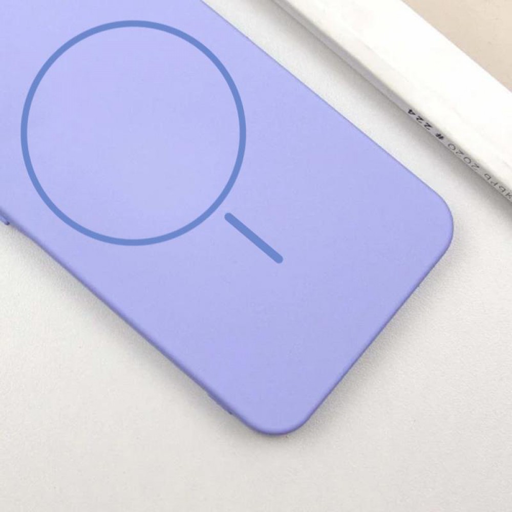 Чехол Silicone Cover Lakshmi Full Camera (AA) with MagFit для Samsung Galaxy S23