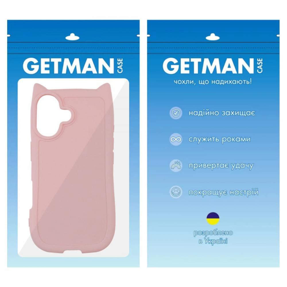 Чехол TPU GETMAN Cat with straps для Apple iPhone 16 Plus (6.7")