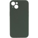 Чохол Silicone Case Full Camera Protective (AA) NO LOGO для Apple iPhone 14 (6.1") Зелений / Cyprus Green
