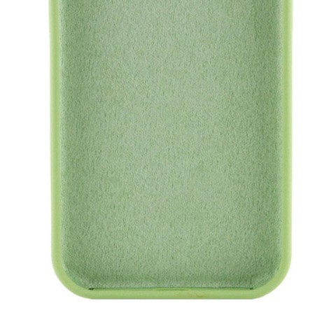 Чохол Silicone Case Full Protective (AA) NO LOGO для Apple iPhone 16 Pro (6.3") М'ятний / Mint