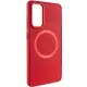 TPU чохол Bonbon Metal Style with MagSafe для Samsung Galaxy S23 FE Червоний / Red